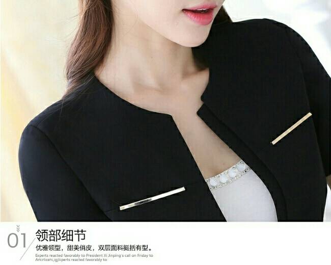 ชุดสูท ชุดพนักงานต้อนรับ ชุดออฟฟิศ