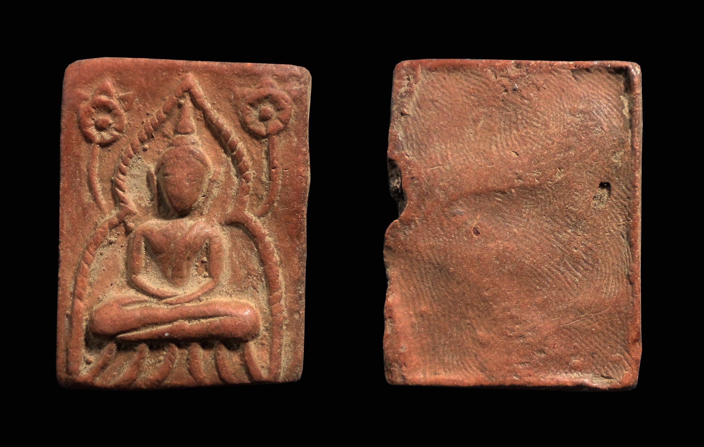 พระขุนแผนหน้าค่าย-ฐานบัว หลวงพ่อโหน่ง วัดคลองมะดัน จ.สุพรรณบุรี