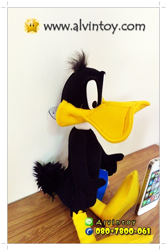 ตุ๊กตา Daffy Duck - แดฟฟี่ ดั๊ก ไซด์ S 14 นิ้ว