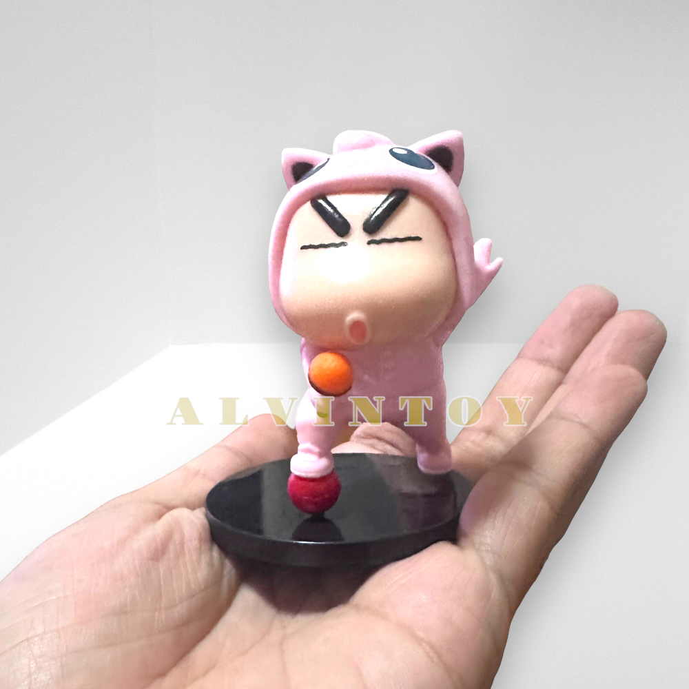 โมเดล ฟิกเกอร์ Shin-chan - ชินจังจอมแก่น ชุด 6 ตัว ขนาดความสูง 7-9 ซม.