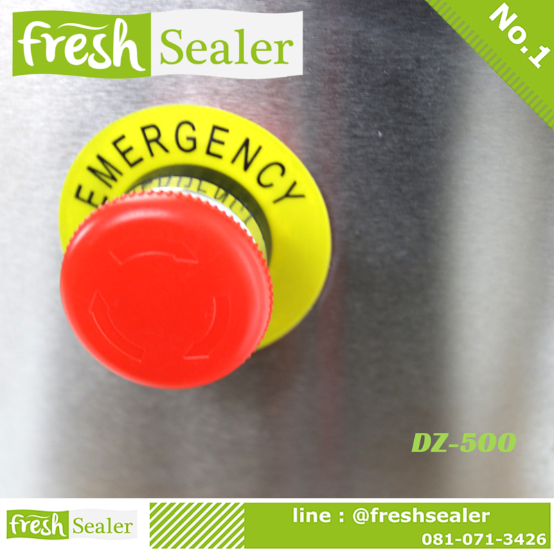 เครื่องซีลสูญญากาศ Fresh Sealer - รุ่น DZ500 สแตนเลสอย่างดี เกรด 304SS