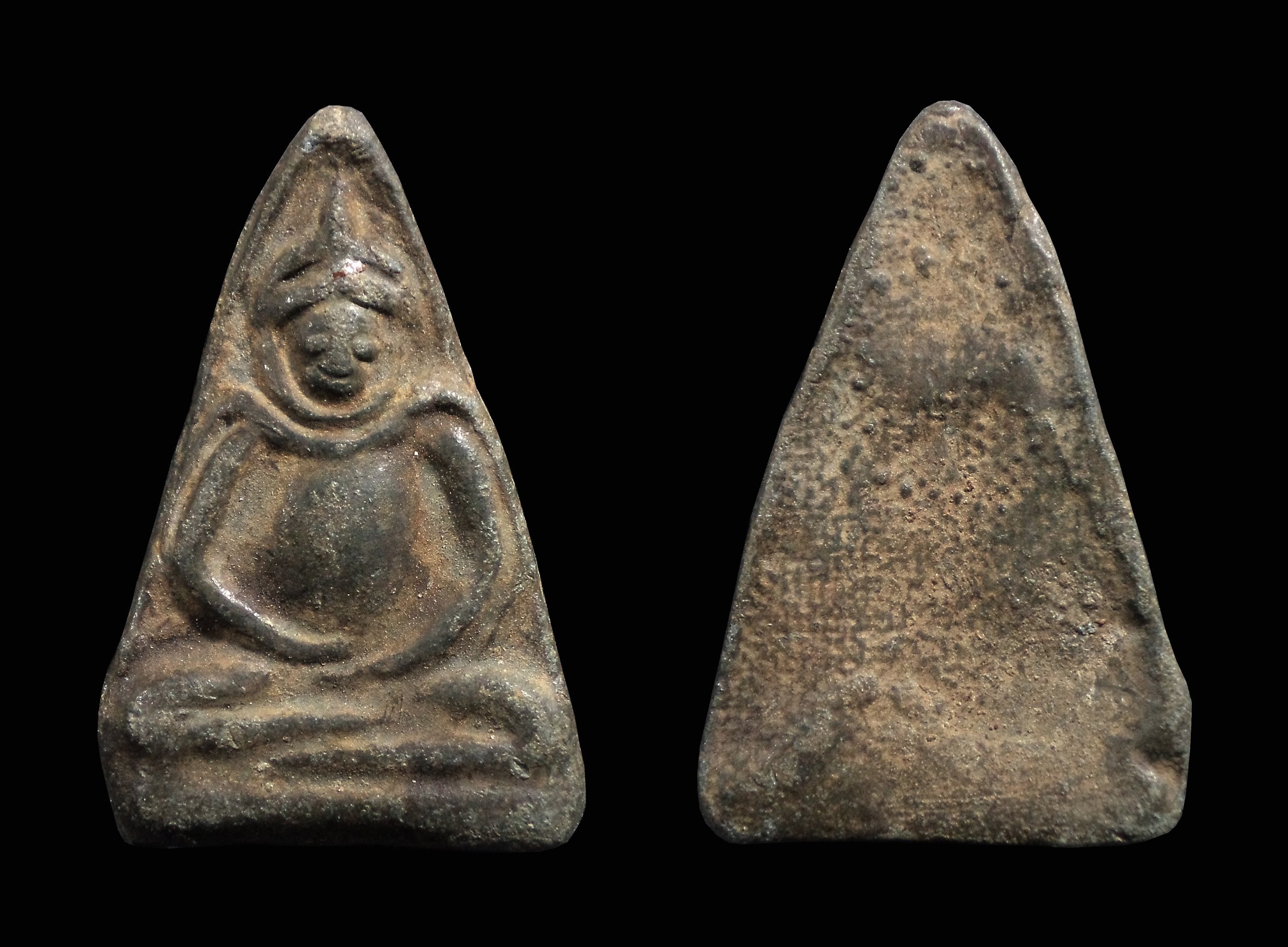 พระร่วงนั่ง เนื้อชิน ไม่ทราบที่