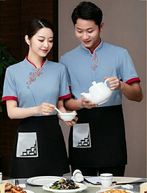 เสื้อพนักงานเสริฟ ร้านอาหาร โรงแรม รีสอร์ท
