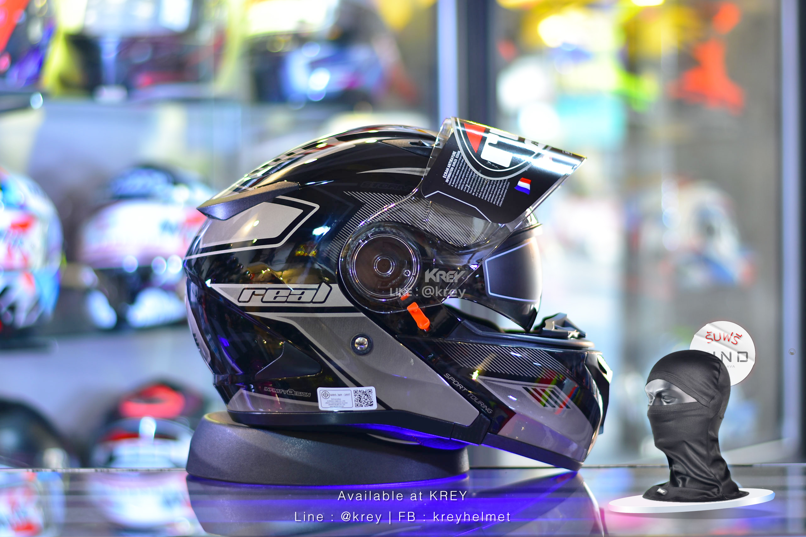 Real model Storm Eagle Force Black Grey