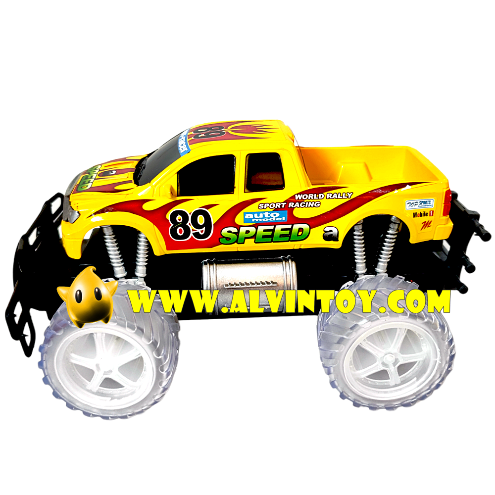 รถ 4WD บังคับวิทยุ พร้อมรีโมทไร้สาย Big Wheel แถมถ่านชาร์จ