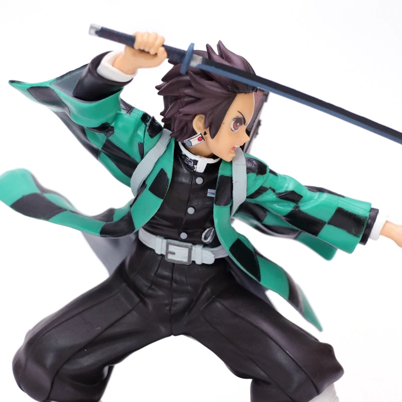 Action Figure Kimetsu no Yaiba ฟิกเกอร์ ดาบพิฆาตอสูร คามาโดะ ทันจิโร่ ขนาดความสูง 17 ซม. มีฐาน พร้อมกล่อง งานสวย