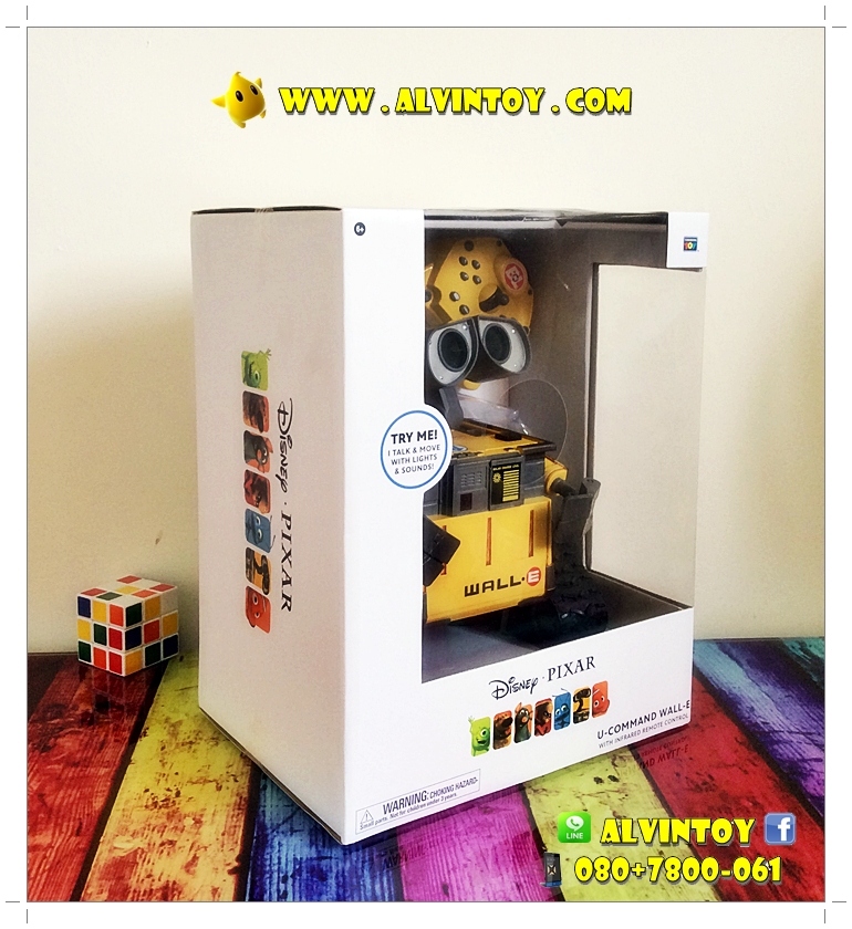 Wall-E With Infrared Remote Control