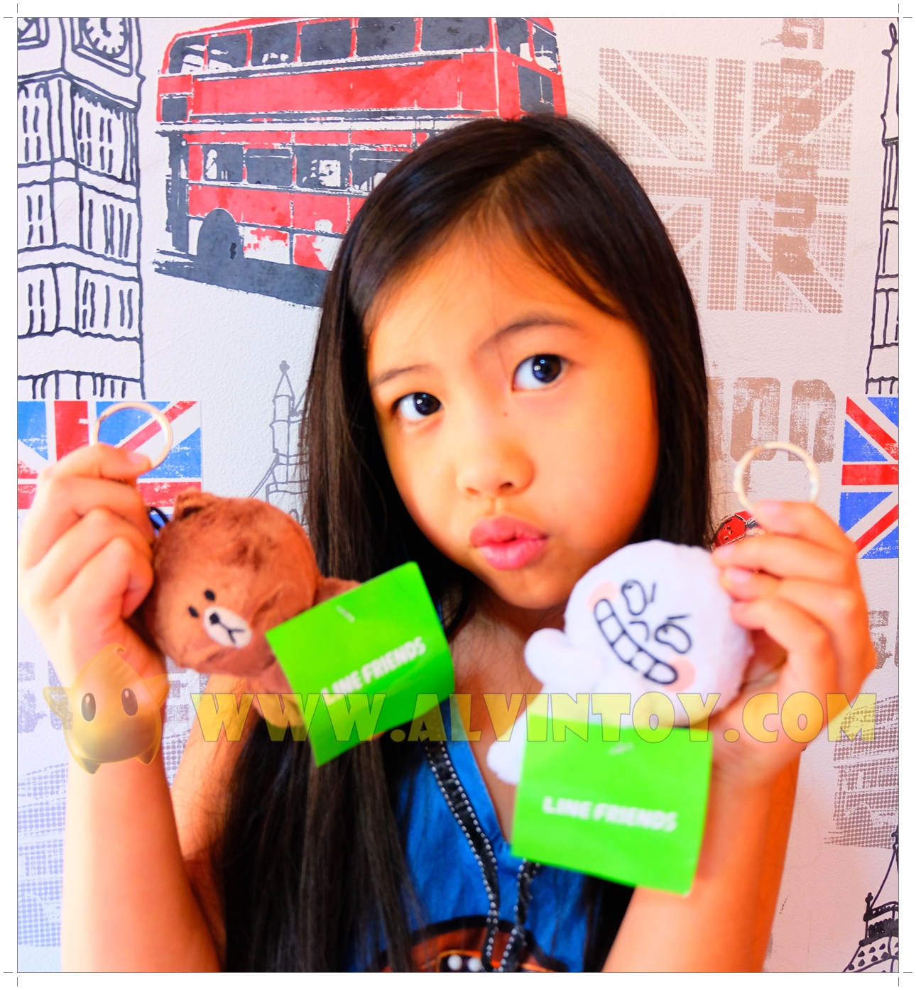 พวงกุญแจ ตุ๊กตา Moon - มูน