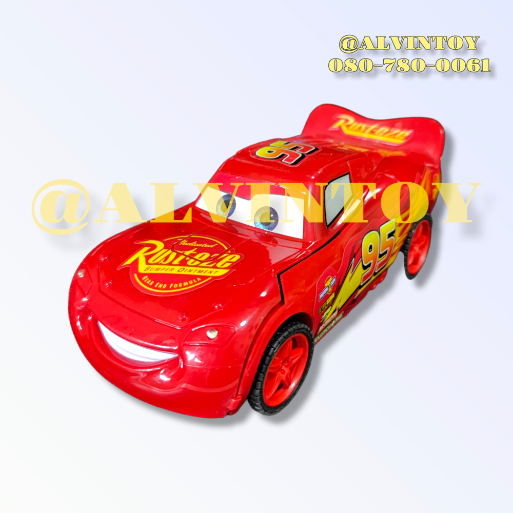 รถบังคับ ไลท์นิ่ง แม็คควีน แปลงร่างได้ สี่ล้อซิ่ง ชิงบัลลังก์แชมป์