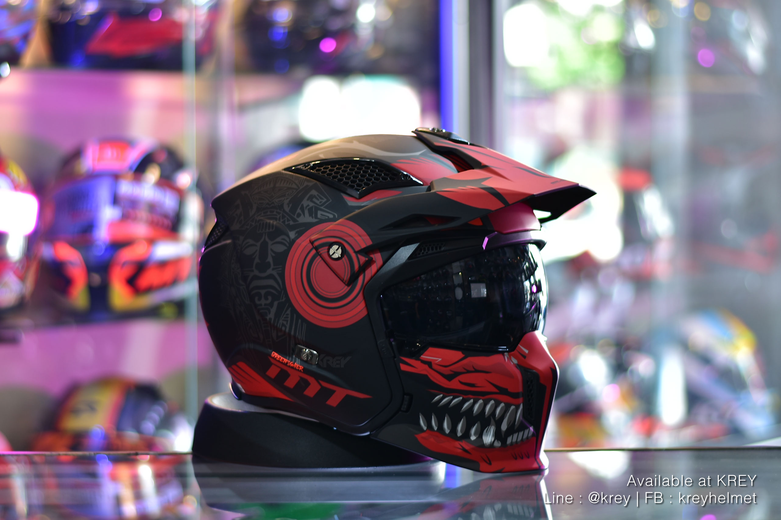 MT model STREETFIGHTER SV : AZTEC MATT RED
