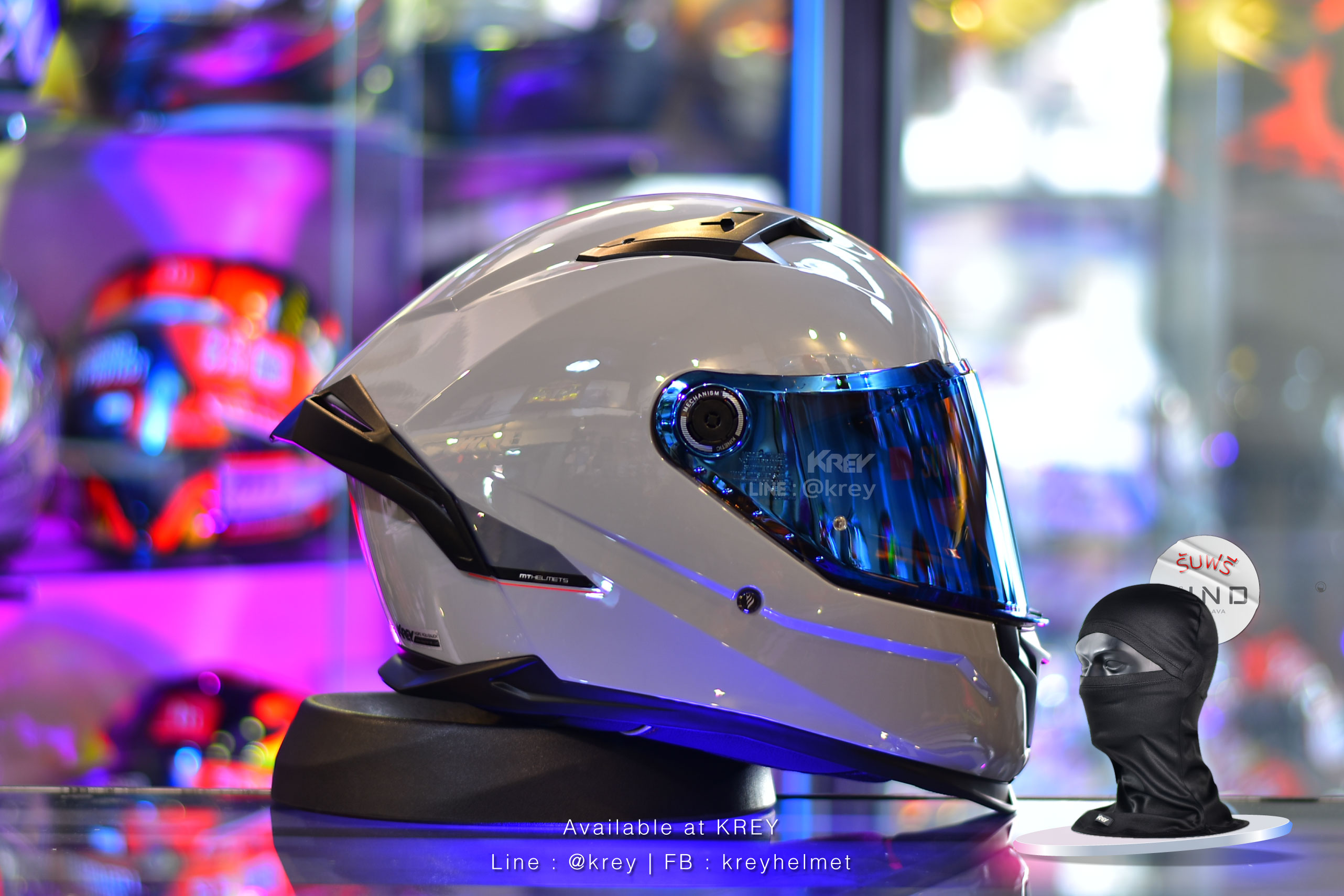 MT model BRAKER SV SOLID GLOSSY GREY