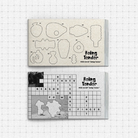 ( Pre-Order ) POW 3rd EP Album [Being Tender] ( Photobook ver ) random * มี Poster พับในกล่อง * วางจำหน่าย 27 / 6 / 2025