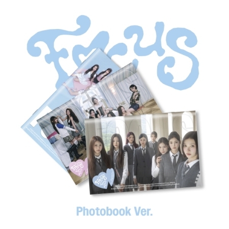 ( Pre-Order ) Hearts2Hearts 1st Mini Album [FOCUS] Photobook ver ( random ) * มี Poster พับในกล่อง * วางจำหน่าย 21 / 10 / 2025