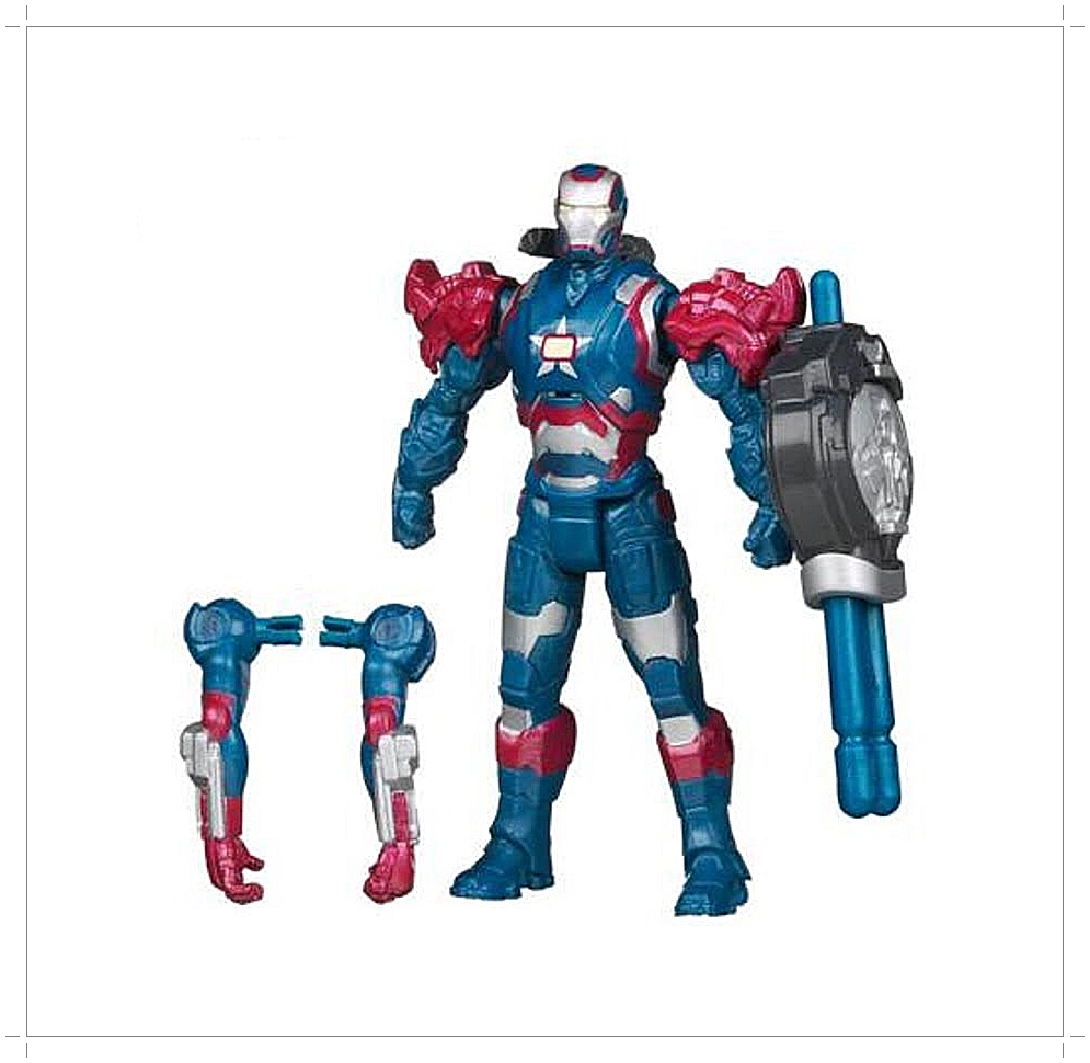 Iron Man 3 Assemblers Patriot Figure