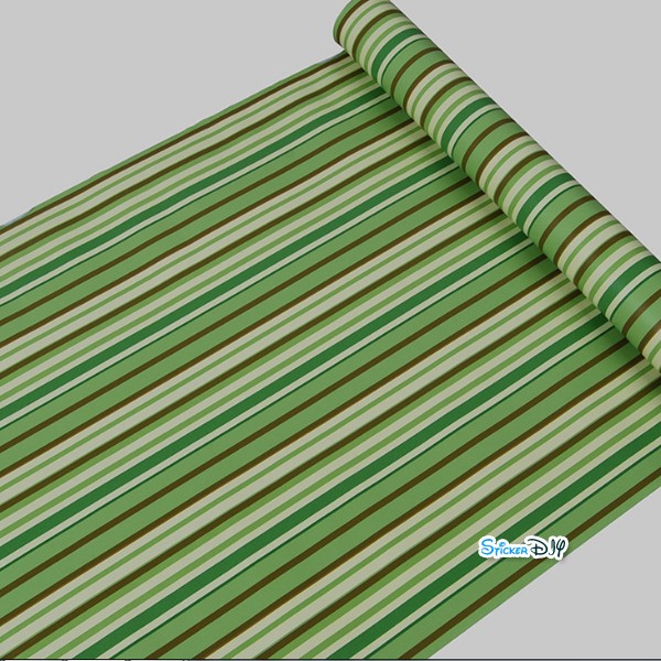 (กว้าง45cm.xยาว10m.)Wallpaper sticker วอลเปเปอร์แบบกาวในตัว Line WP5002