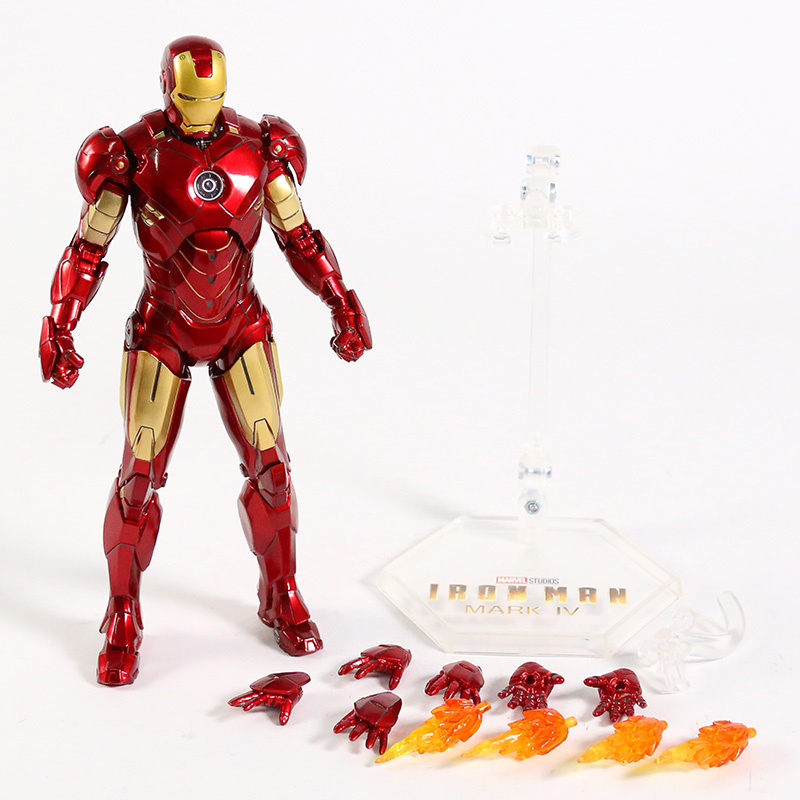 Figure Iron Man 2 Mark IV โมเดล ฟิกเกอร์ ไอรอนแมน มาร์ค 4 อเวนเจอร์ส มาเวล งานแท้