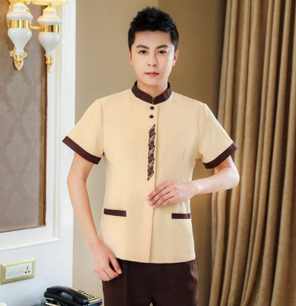 เสื้อแม่บ้าน พ่อบ้าน พนักงานทำความสะอาด