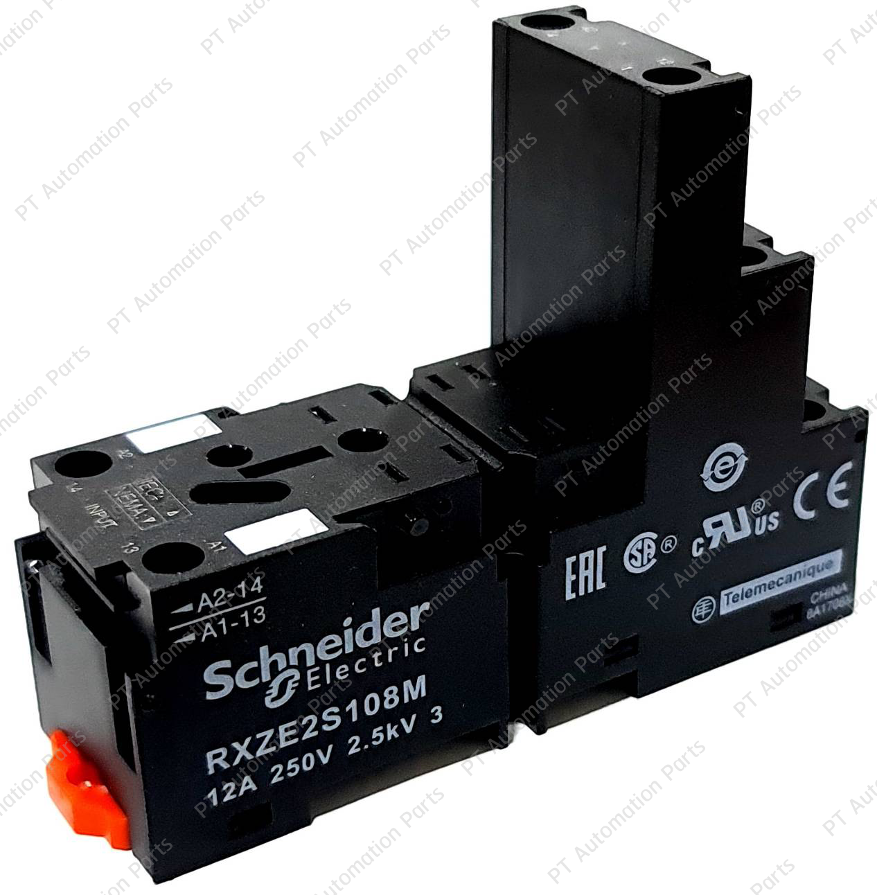 ซ็อกเก็ตรีเลย์ Schneider Electric RXZE2S108M Socket Relay 8ขา 12A 250V ใช้กับรุ่น RXM2 Series