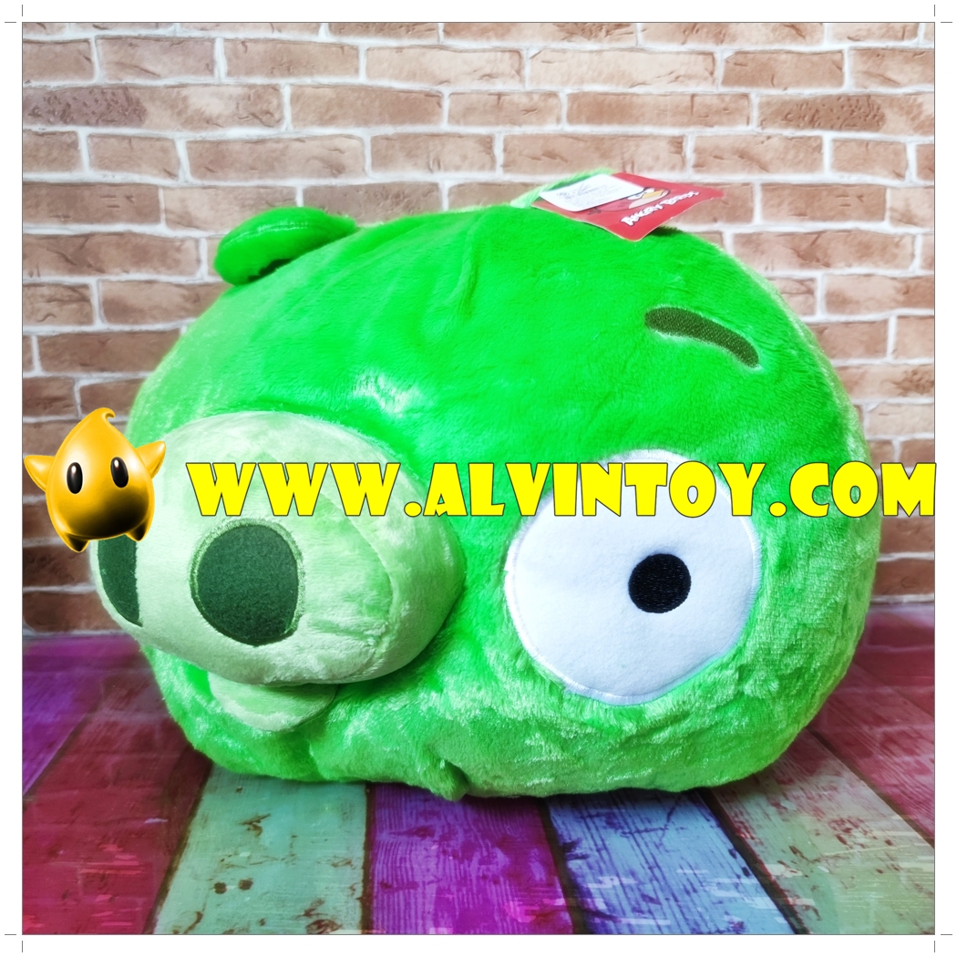 ตุ๊กตาหมูเขียว Angry bird 16" นิ้ว