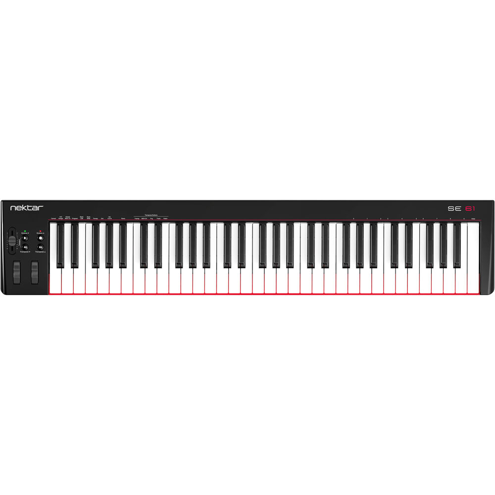 Nektar SE61 **ของแท้ รับประกัน 1ปี** USB มิดิคอนโทรลเลอร์ 61คีย์, Octave/Transpose ได้ , ฟรี.สาย USB, ซอฟต์แวร์ Bitwig