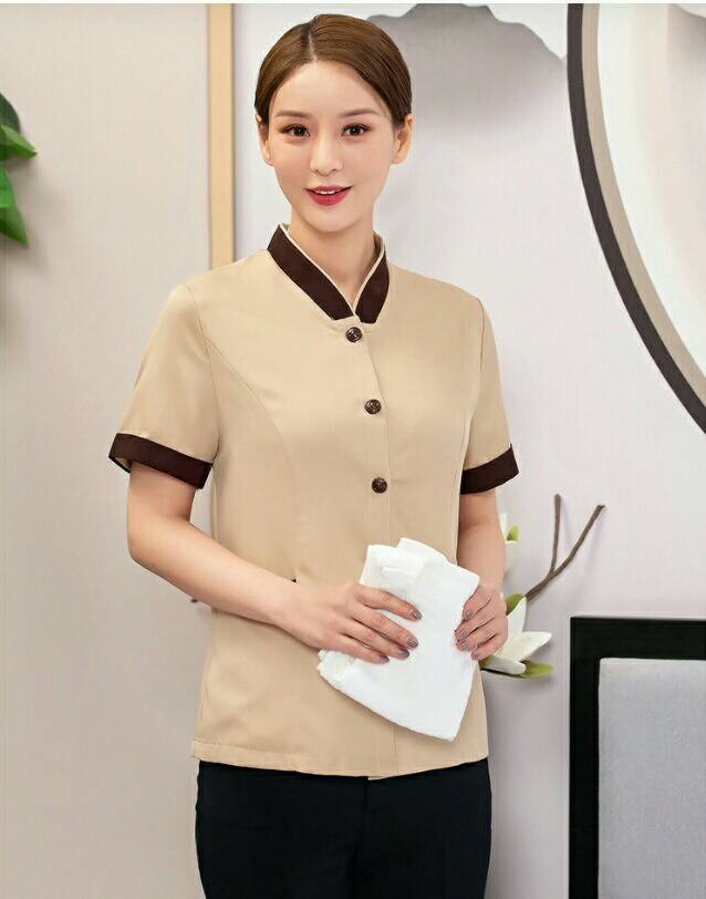 เสื้อแม่บ้าน พ่อบ้าน พนักงานทำความสะอาด