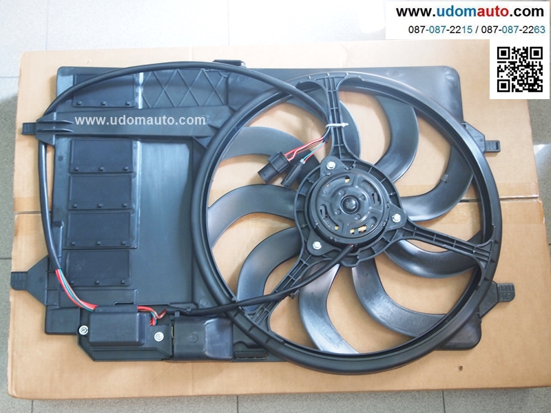 พัดลมไฟฟ้า(หม้อน้ำ) MINI R50, R53 (รุ่น 2ปลั๊ก) / Cooling Fan Assembly, 1475577