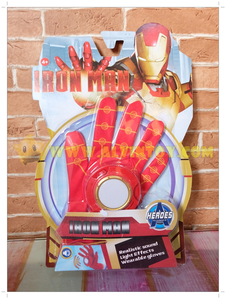 ถุงมือ Ultimate Iron Man มีไฟ
