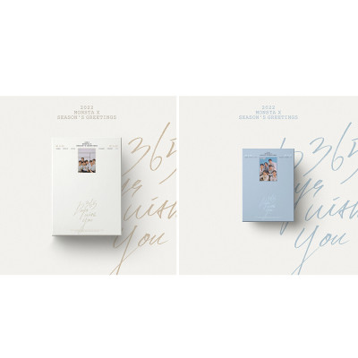 ( Pre-Order ) MONSTA X SEASON'S GREETINGS 2022 Set 2 ver มี Poster ภายใน Set ** สั่งเกิน 1 ชิ้นบวกค่าส่งเพิ่มชิ้นละ 20 บาท เนื่องจากสินค้าหนัก ** จำนวนจำกัด ** วางจำหน่าย 29 / 12 / 2021