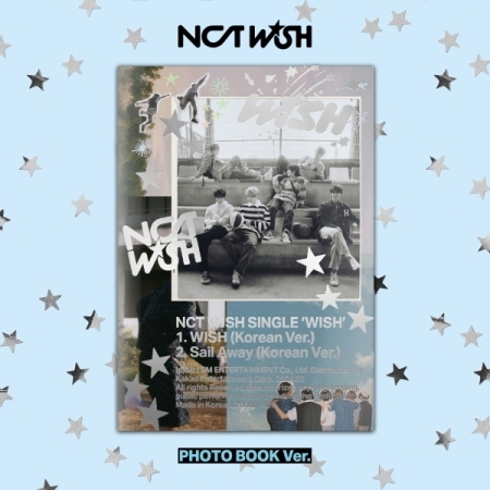 ( Pre-Order ) NCT WISH Single Album WISH ( Photobook ver ) * มี Poster พับภายในกล่อง * วางจำหน่าย 5 / 3 / 2024
