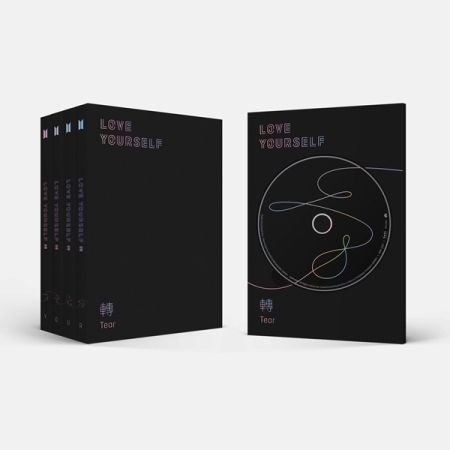 ( Pre-Order ) BTS LOVE YOURSELF 轉 TEAR ( set 4 ver ) + Poster วางจำหน่าย 11 / 6 / 2018