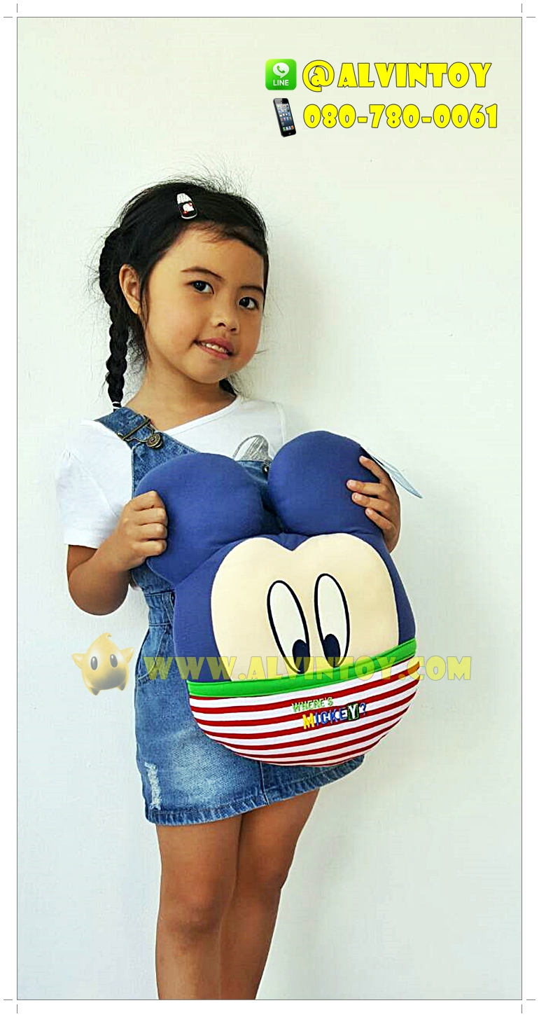 หมอนหน้าตุ๊กตา Mickey Mouse