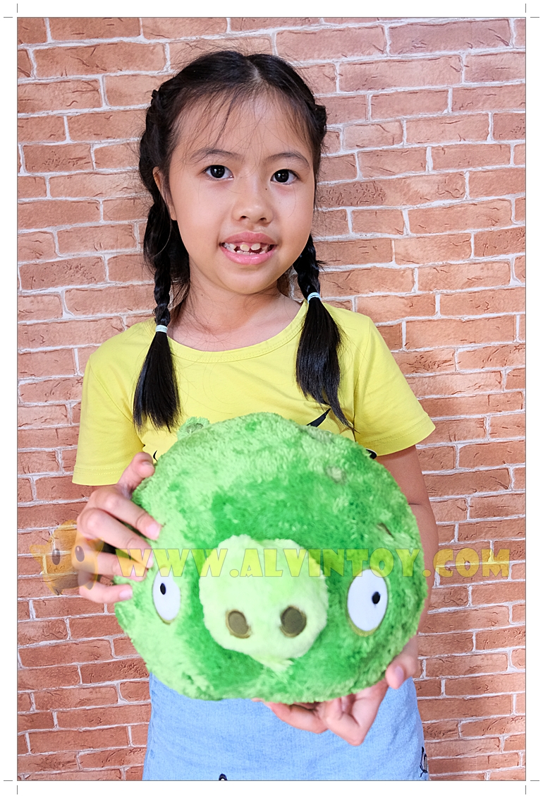 ตุ๊กตา Angry Bird Space หมูเขียว