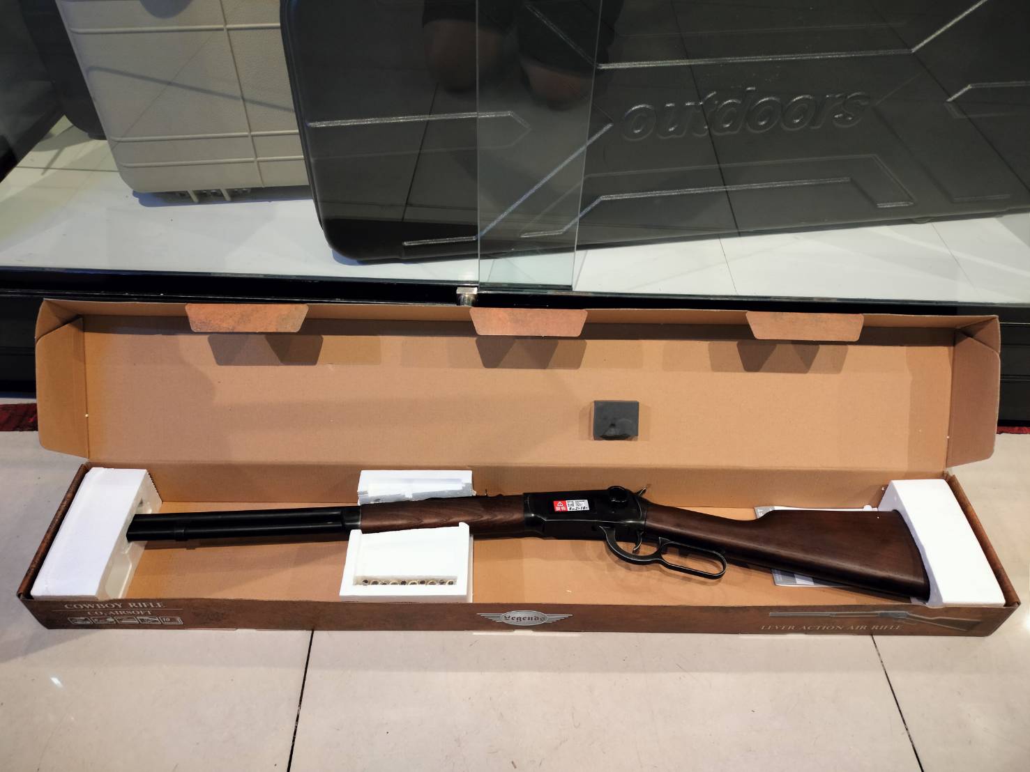 คานเหวี่ยง COWBOY RIFLE CO2 Walnut Wood