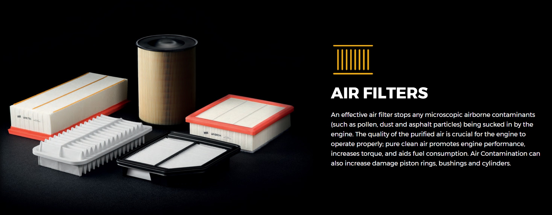 ไส้กรองอากาศ ฟอร์ด เอสเคพ 2.0, 3.0L / Air Filter, YL8Z9601AAT, FORD ESCAPE, WIX