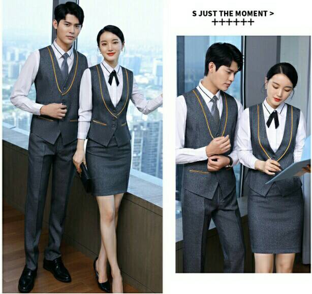 ชุดสูท ชุดพนักงานต้อนรับ ชุดพนักงานออฟฟิศ