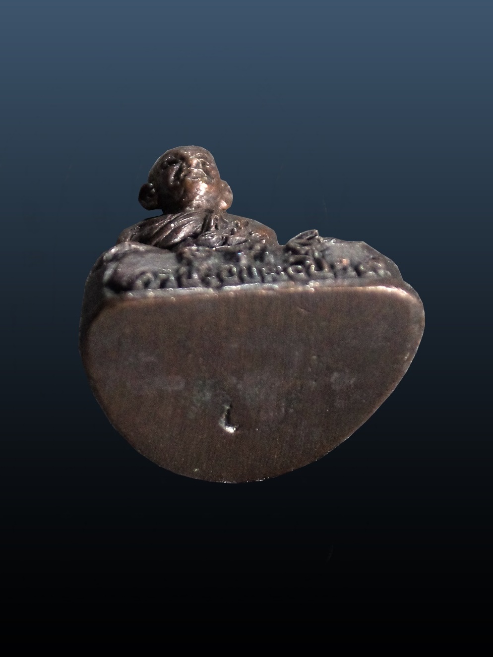 รูปหล่อครบรอบ80ปี ร.9 หลวงพ่อสาย วัดพยัคฆาราม (วัดเสือ) ลพบุรี