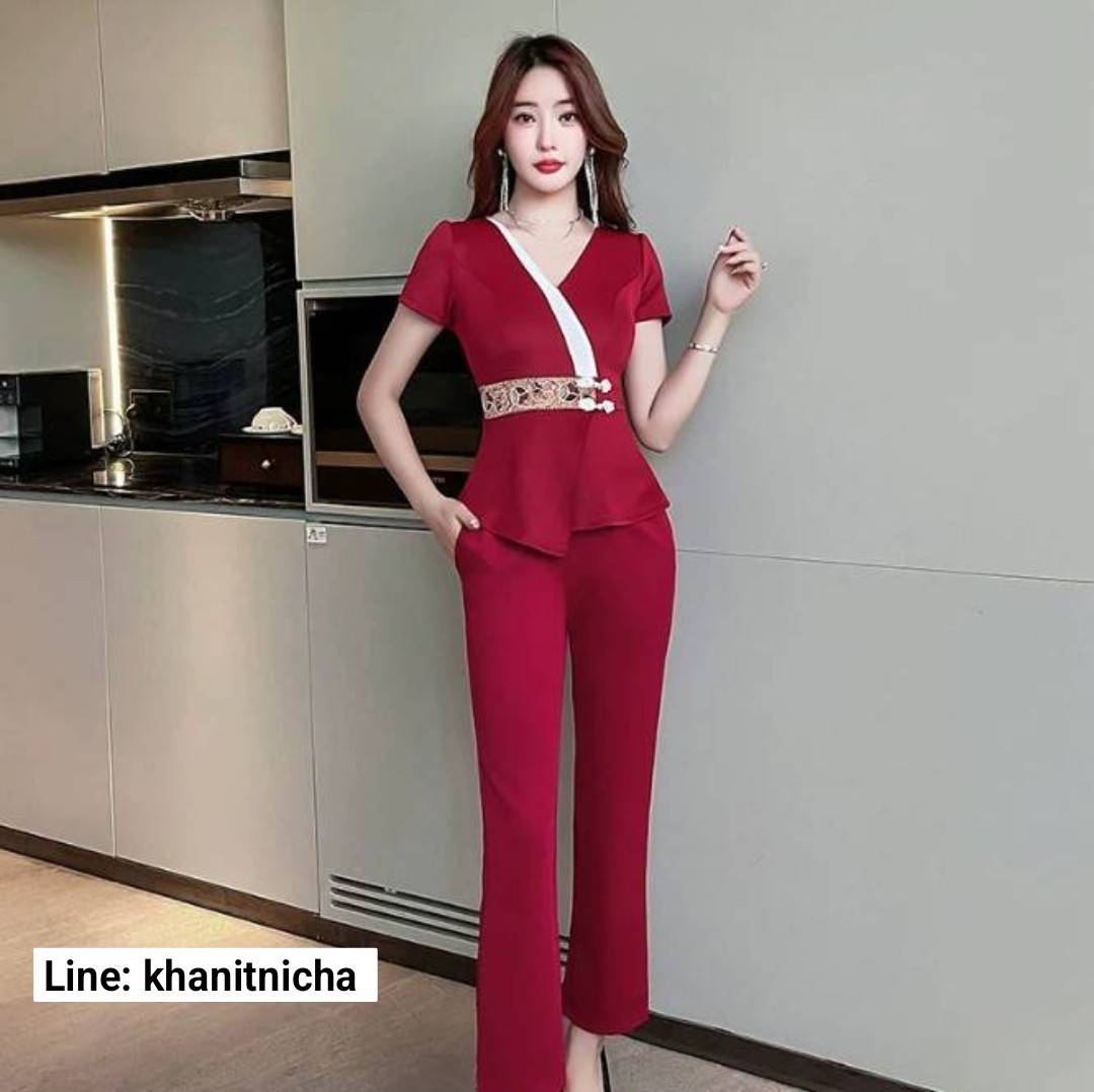 ชุดนวดสปา ชุดพนักงานนวด ชุดพนักงานซาวน่า เสริมสวย