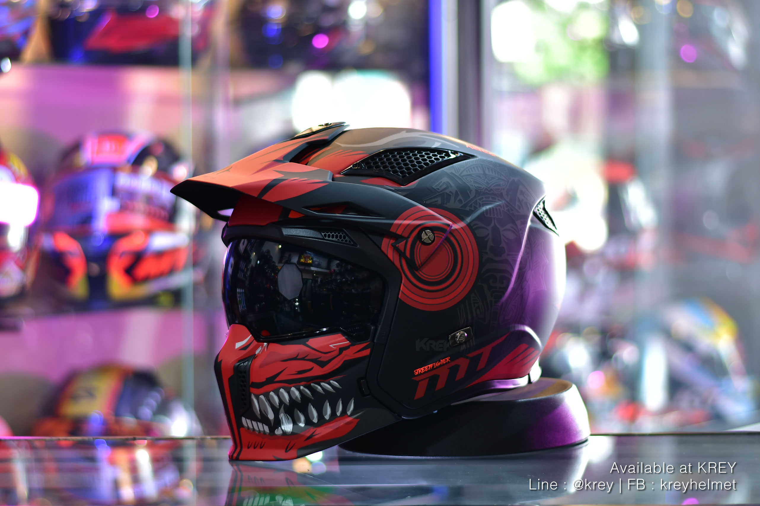 MT model STREETFIGHTER SV : AZTEC MATT RED