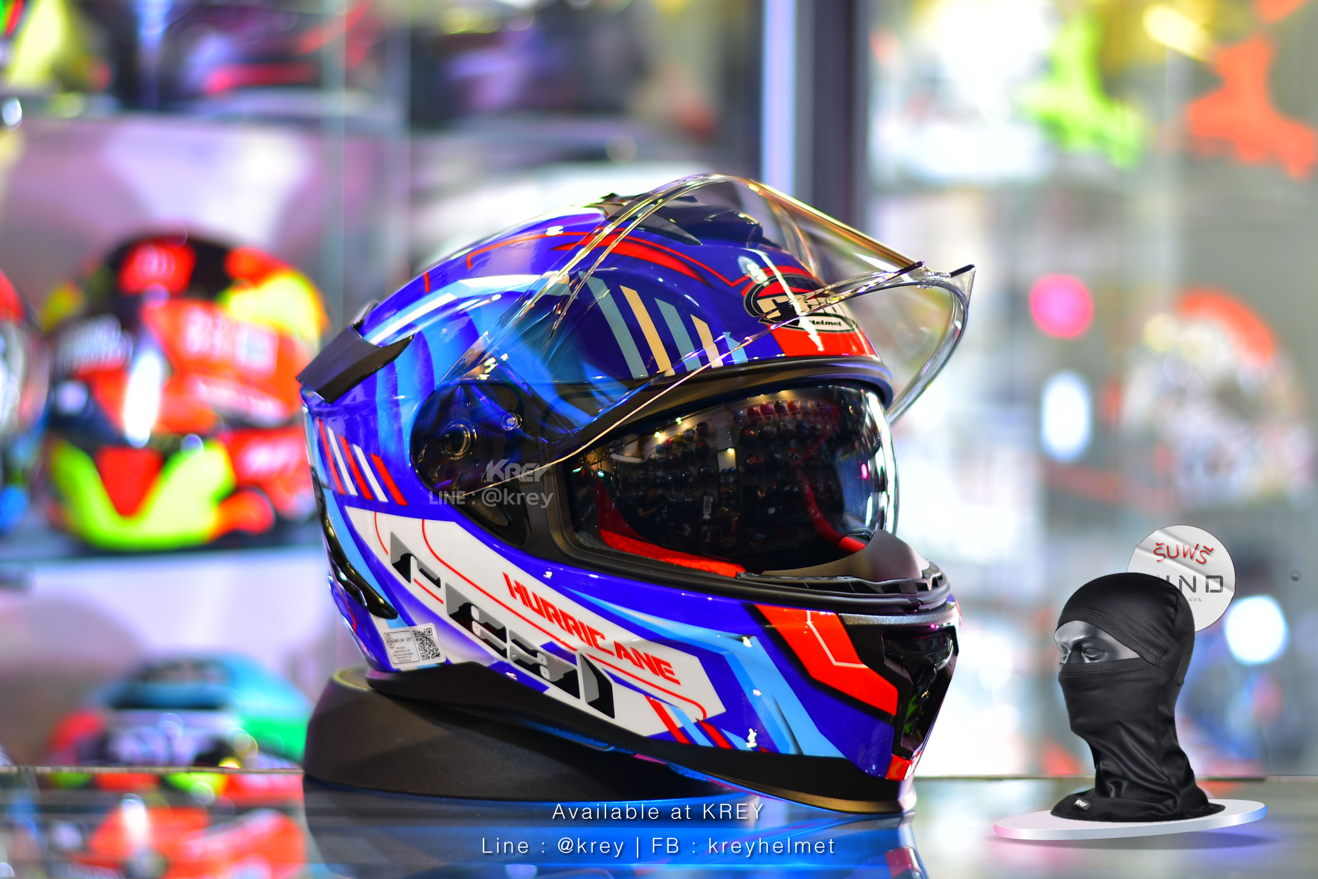 Real model Hurricane Kona Blue White