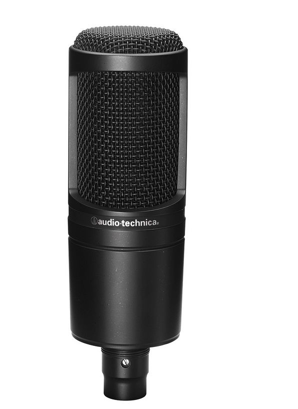 Audio Technica AT2020 *ของแท้รับประกัน 1ปี* ไมโครโฟนคอนเดนเซอร์ Cardioid Condenser Microphone, 20-20,000 Hz, Max SPL 124 dB