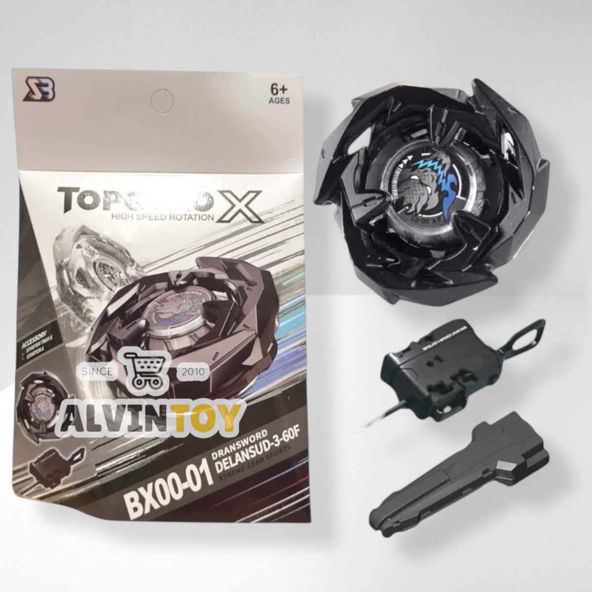 BEYBLADE เบย์เบลด TOPGYRO X ชนกระจาย มาพร้อมอุปกรณ์