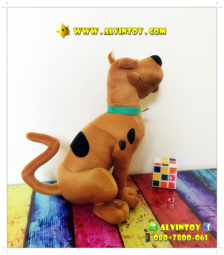 ตุ๊กตาหมา Scooby Doo - สคูบี้ดู ท่านั่ง 38 cm.