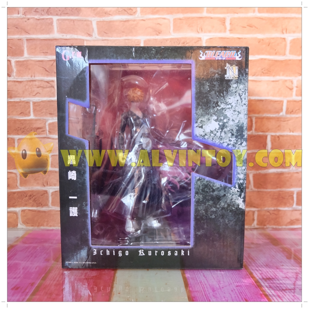 Action Figure โมเดล Bleach เทพมรณะ คุโรซากิ อิจิโกะ ขนาดความสูง 23 ซม. มีฐาน พร้อมกล่อง งานสวย