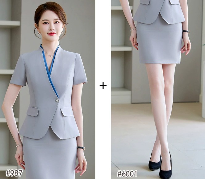 ชุดสูท ชุดพนักงานต้อนรับ ชุดออฟฟิศ ชุดพนักงานต้อนรับโรงแรม