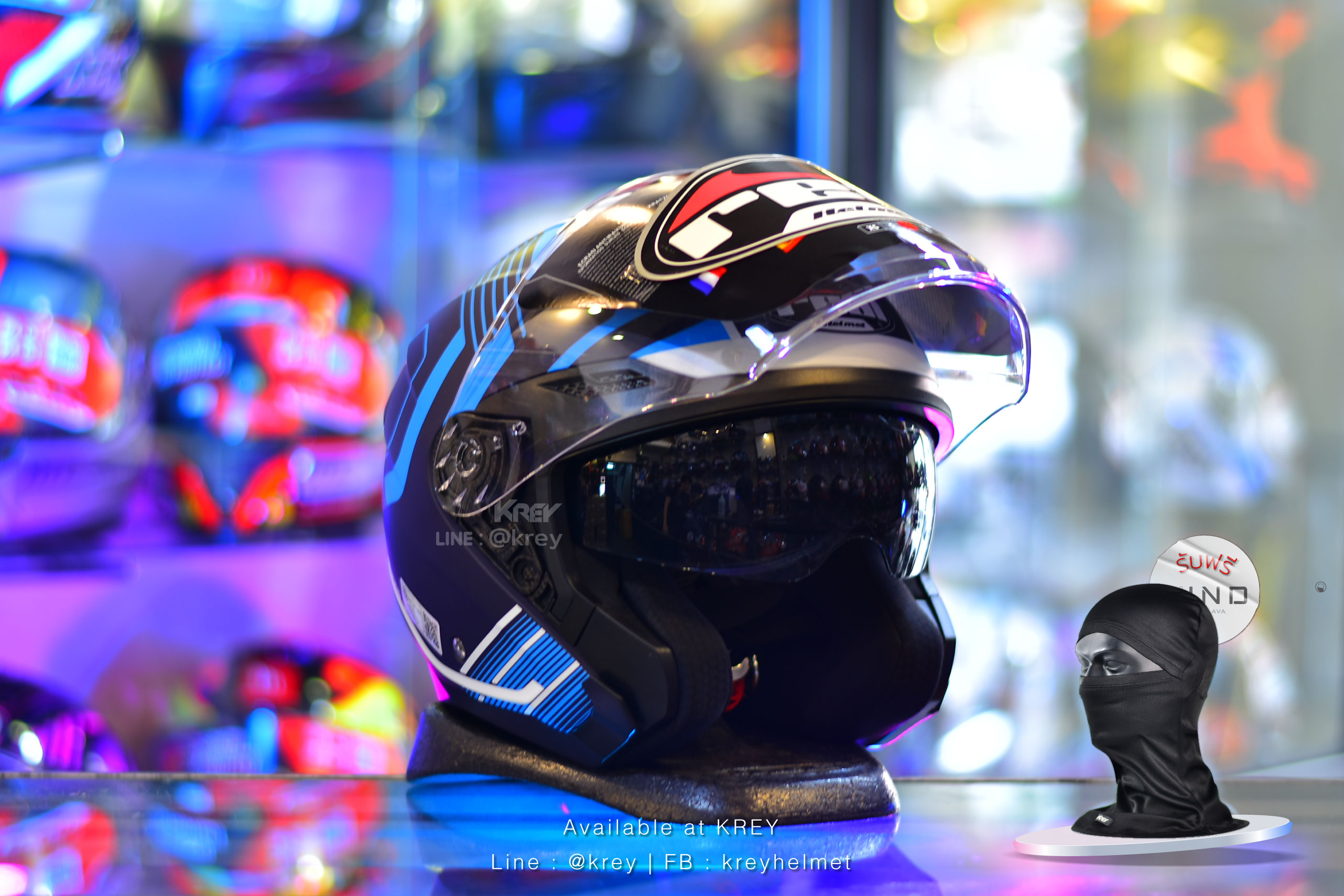 Real model Havana Fins Blue Matt