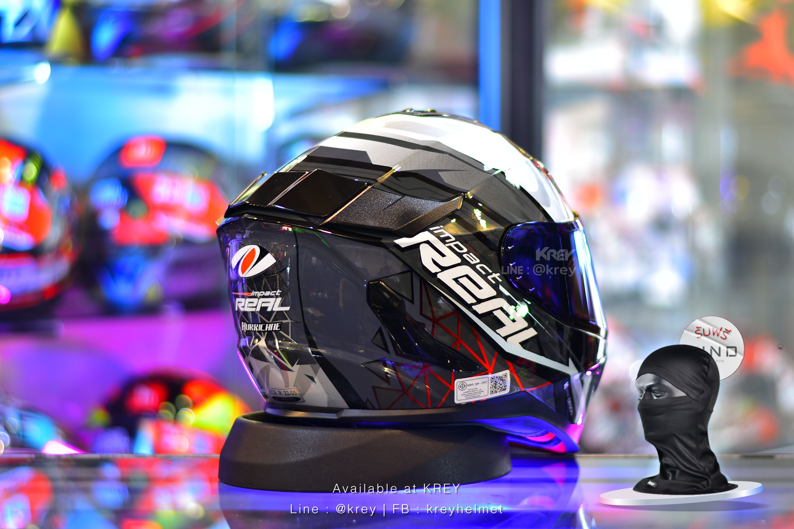 Real model Hurricane Impact Grey