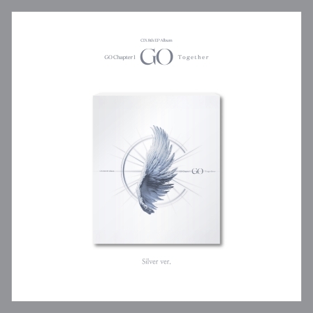 ( Pre-Order ) CIX 8th Mini Album [GO Chapter 1: GO Together] ( Silver ver ) + Poster วางจำหน่าย 9 / 9 / 2025