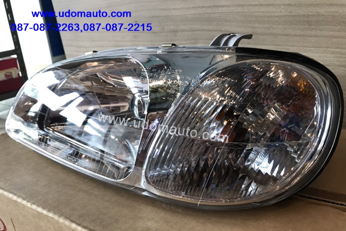 เสื้อไฟหน้า KIA CARNIVAL (ใส่กับรุ่นไฟตัดหมอกเหลี่ยม) / Headlight