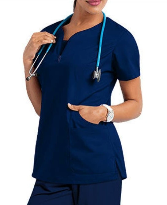 ชุดหมอผ่าตัดทันตแพทย์ ชุดพยาบาลโรงพยาบาลซักง่ายแห้งเร็ว ชุดทำงานคลินิก