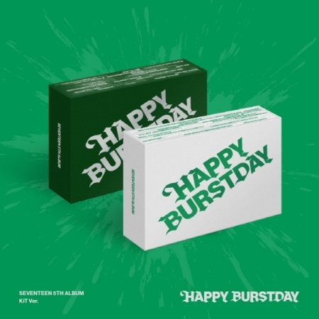 ( Pre-Order ) SEVENTEEN 5th Album [HAPPY BURSTDAY] Kit Set 2 ver * ไม่มี Poster พับในกล่อง * วางจำหน่าย 26 / 5 / 2025